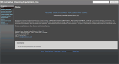 Desktop Screenshot of msabrasive.com